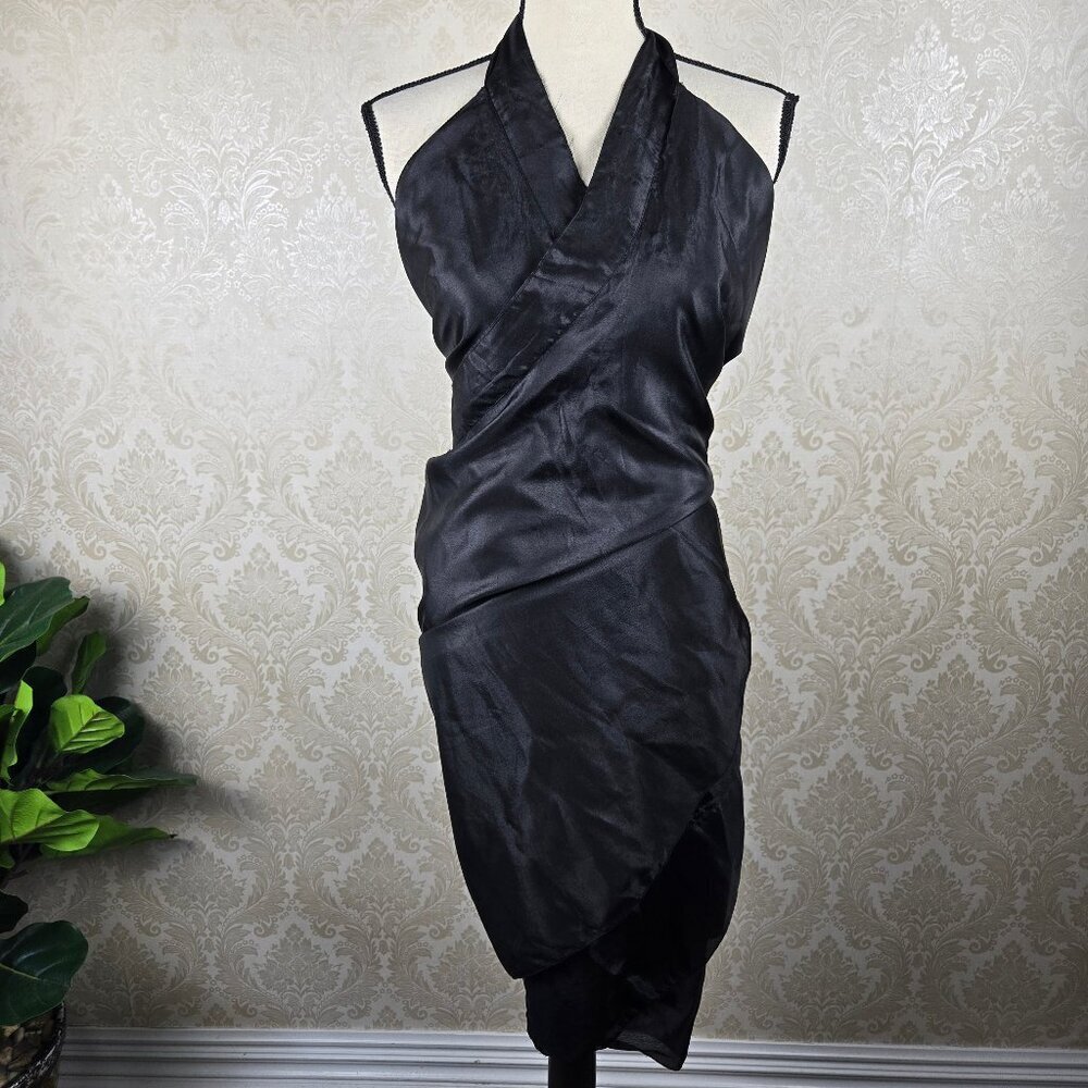 Iris Impressions Size Large Black Convertible Dress/Skirt w/ Instructional Book